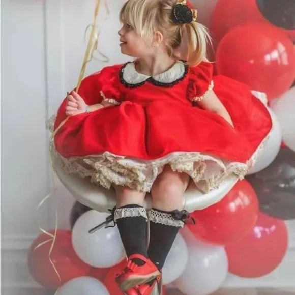 “The Minerva” Minnie Mouse Dress - handmade